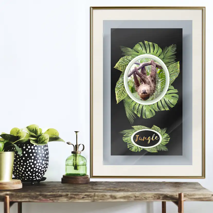 Poster Artgeist Affisch Sloth