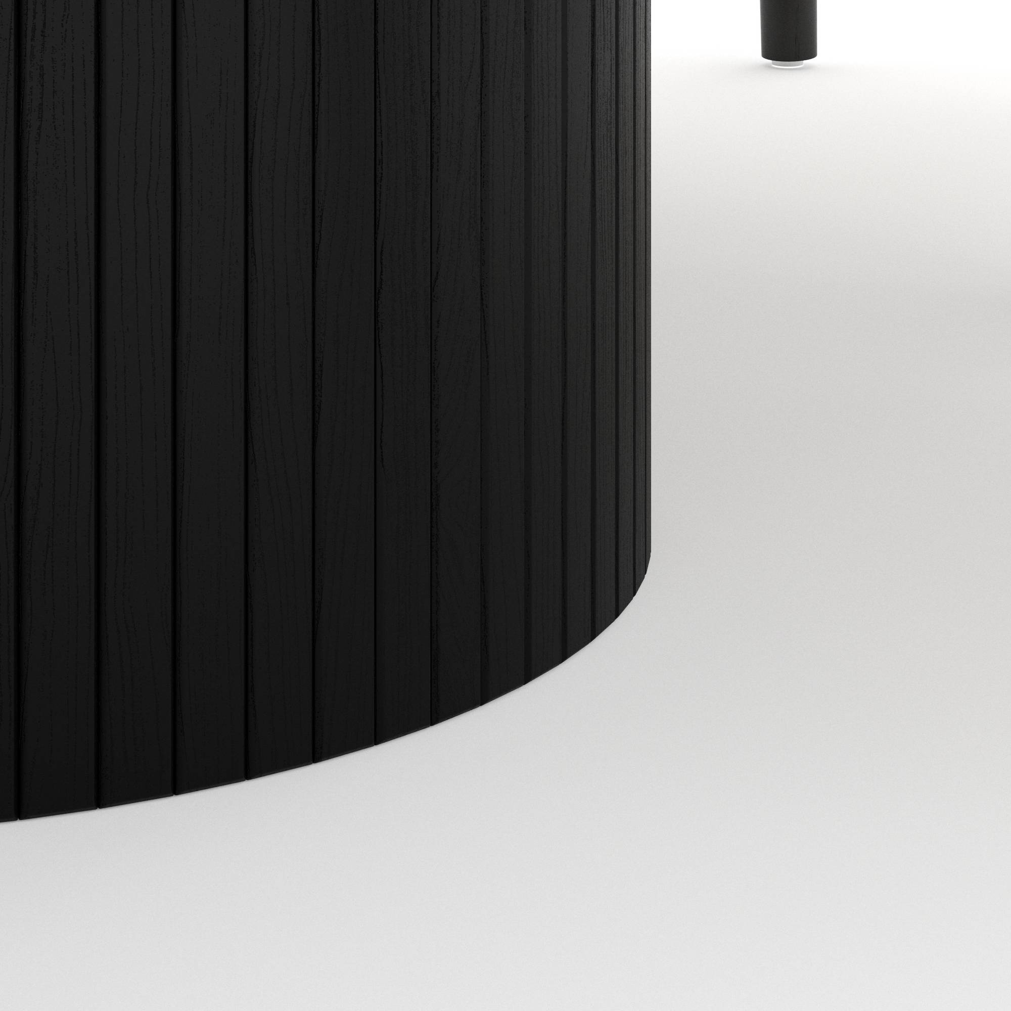 Matgrupp Bark Kopparbo Runt Matbord 150 cm med 6 Dastoori Matstol