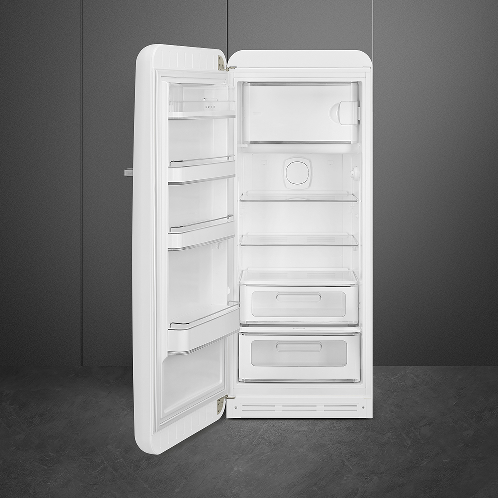 Kylskåp med frysfack Smeg FAB28LWH6 Vit 50's Style