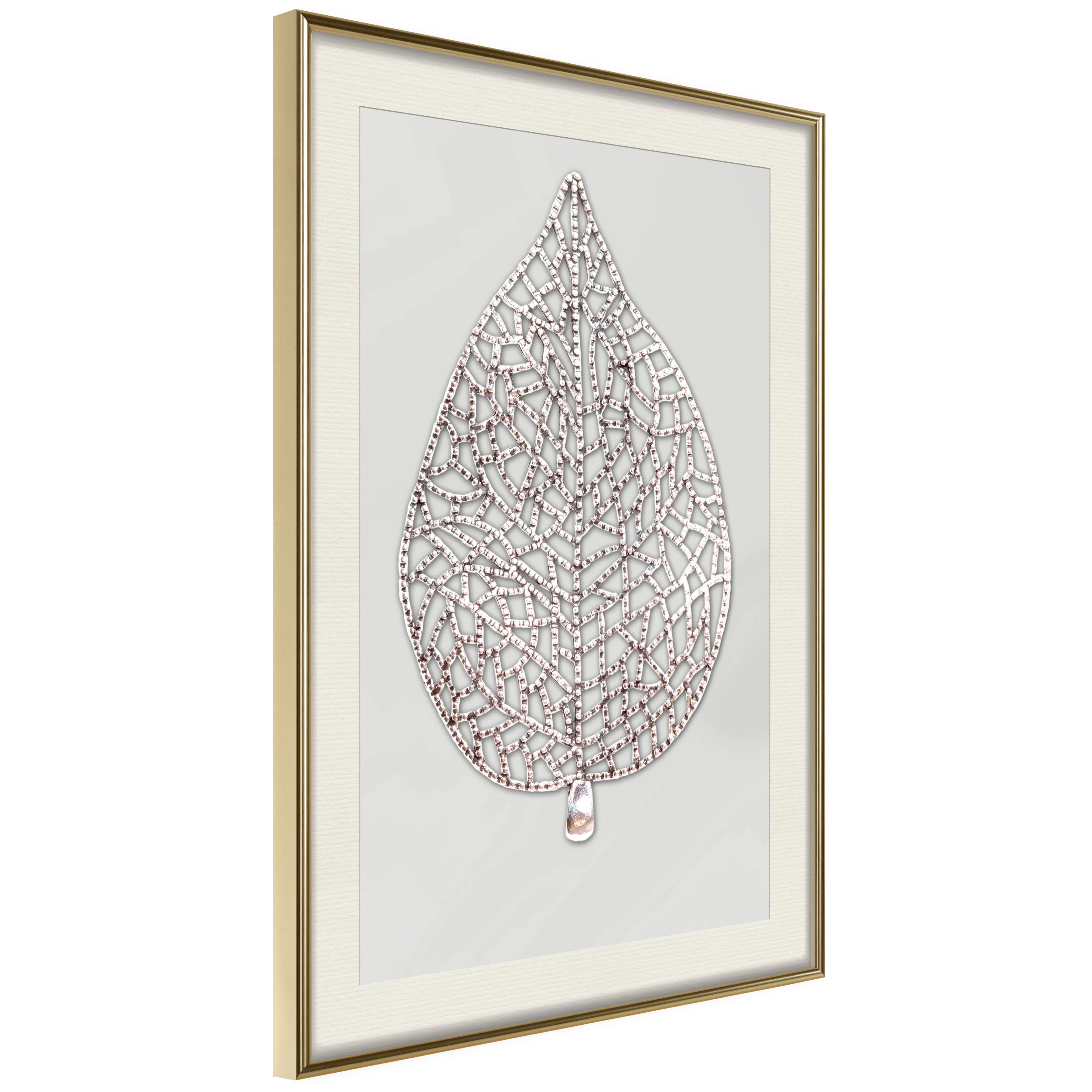 Poster Artgeist Affisch Azur Leaf