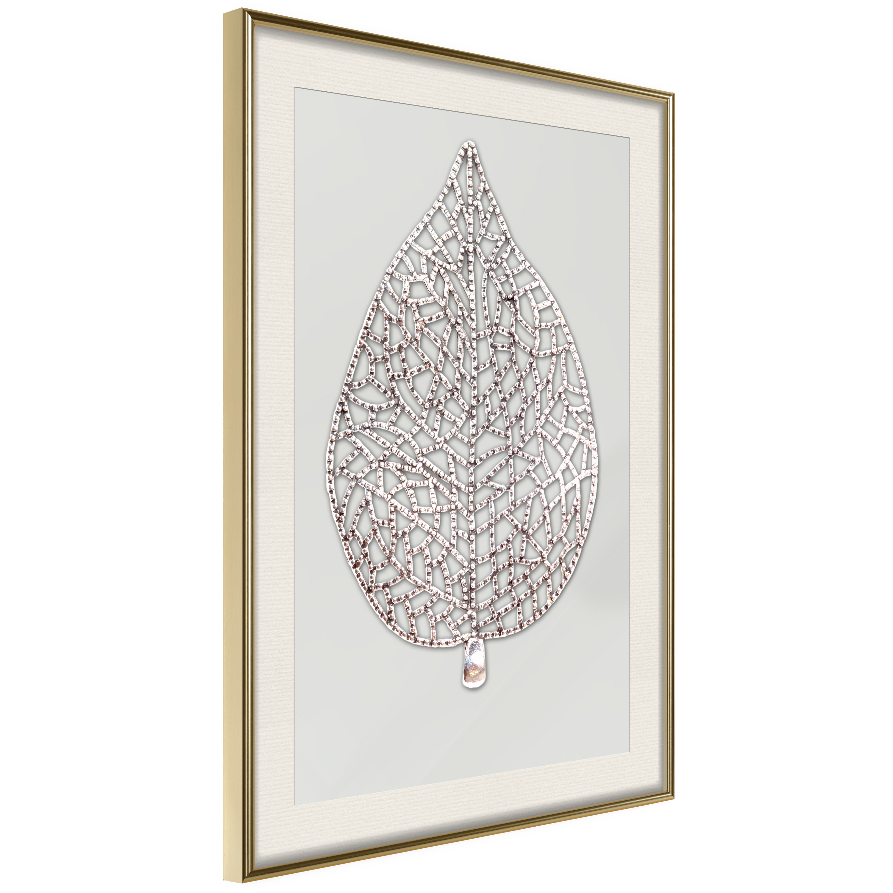 Poster Artgeist Affisch Azur Leaf