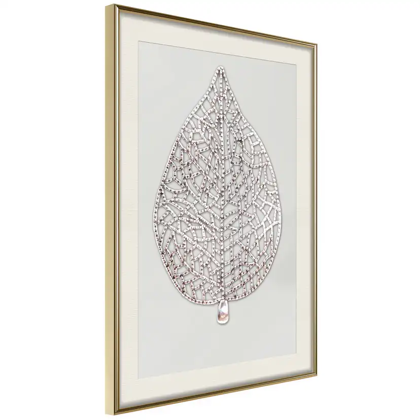 Poster Artgeist Affisch Azur Leaf