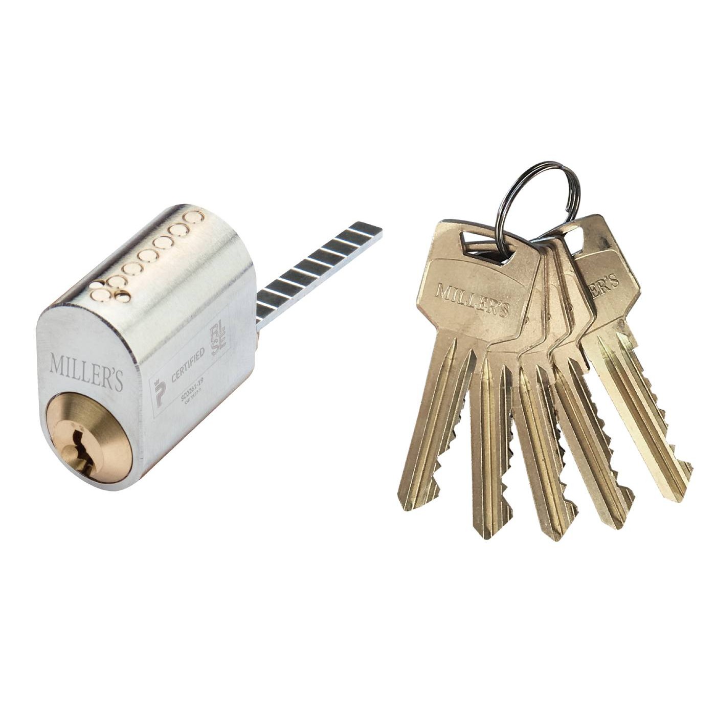 Cylinder Millers 71209 Rokoko 5 nycklar