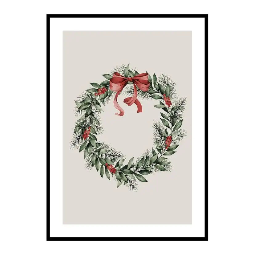 Poster Gallerix Christmas Wreath