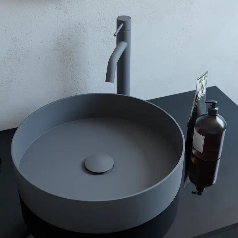 Tvättställsblandare Scandtap Steel Voyage High