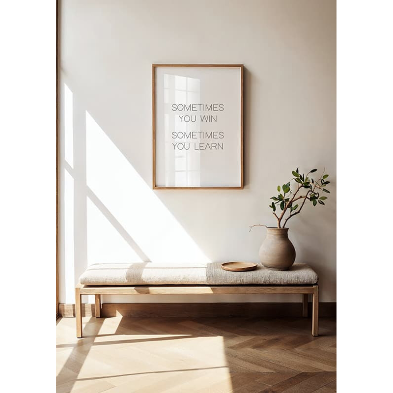 Poster Gallerix Win And Learn