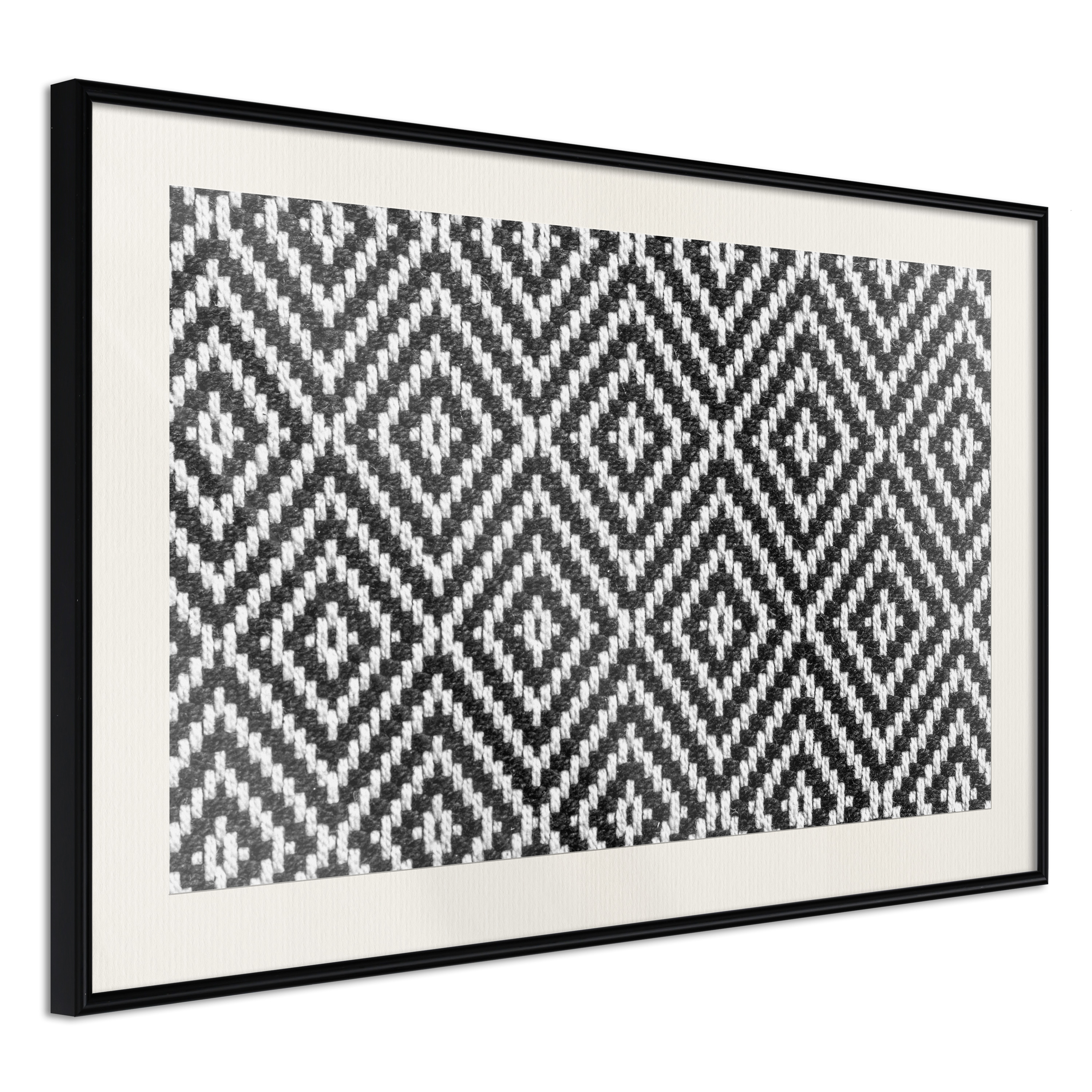 Affisch - Kitchen Towel [Poster] 30x20 Svart ram med passepartout, 30x20 cm