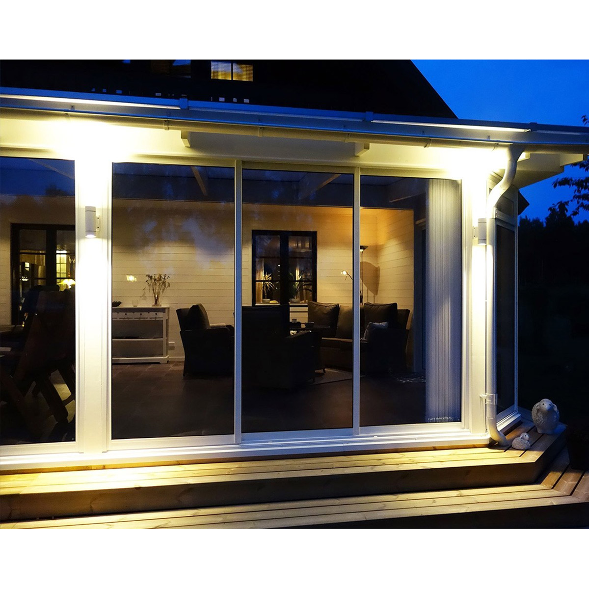 Fast Fönsterparti 2-Delad Halle Primolux