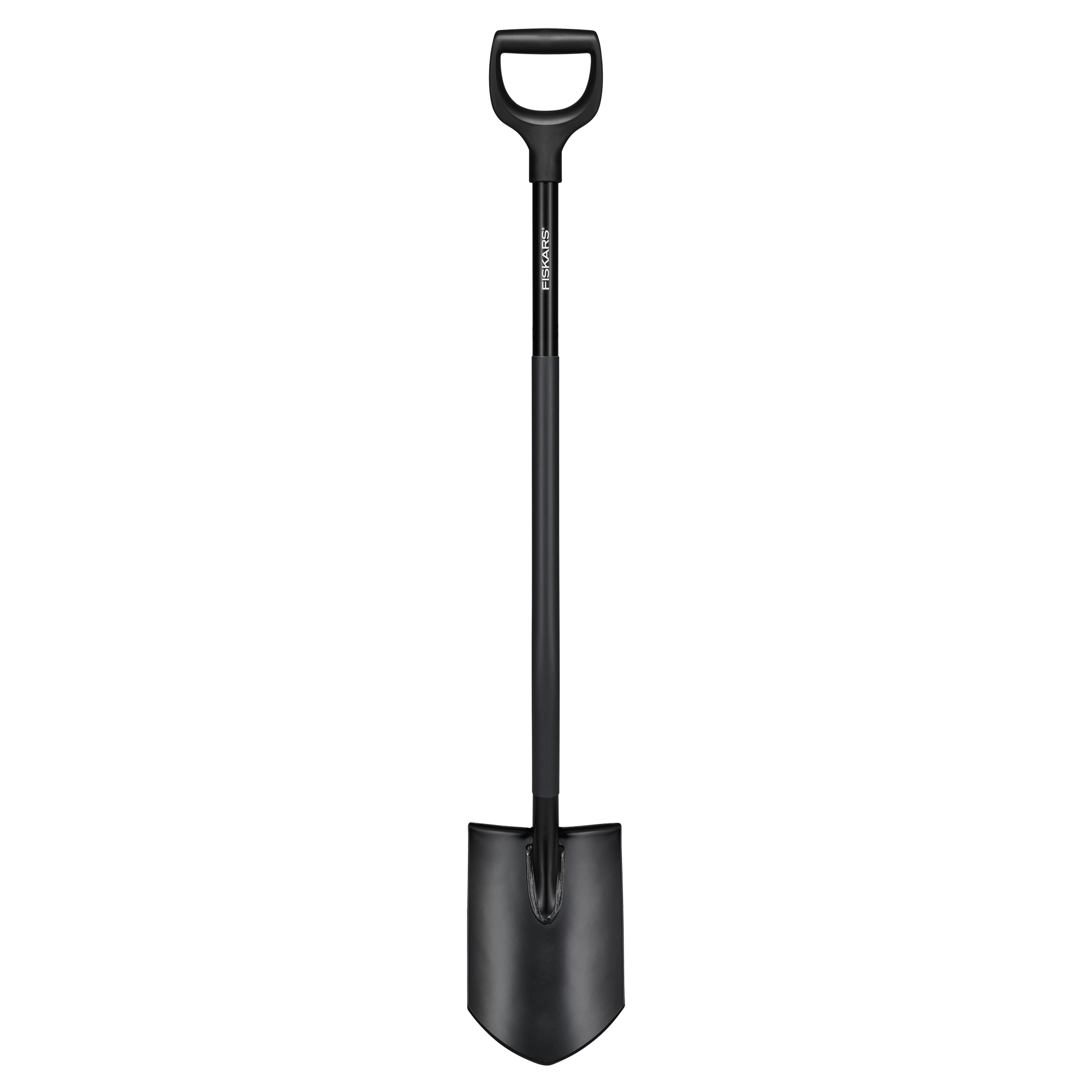 Spade Fiskars Comfort Spetsig Svart