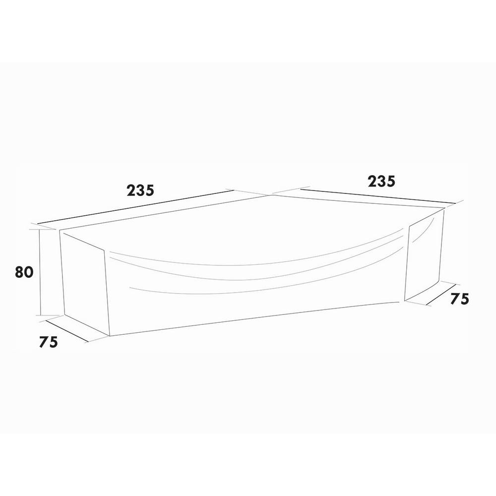 Möbelskydd Hillerstorp Lounge 235/75X235/75X80 Cm