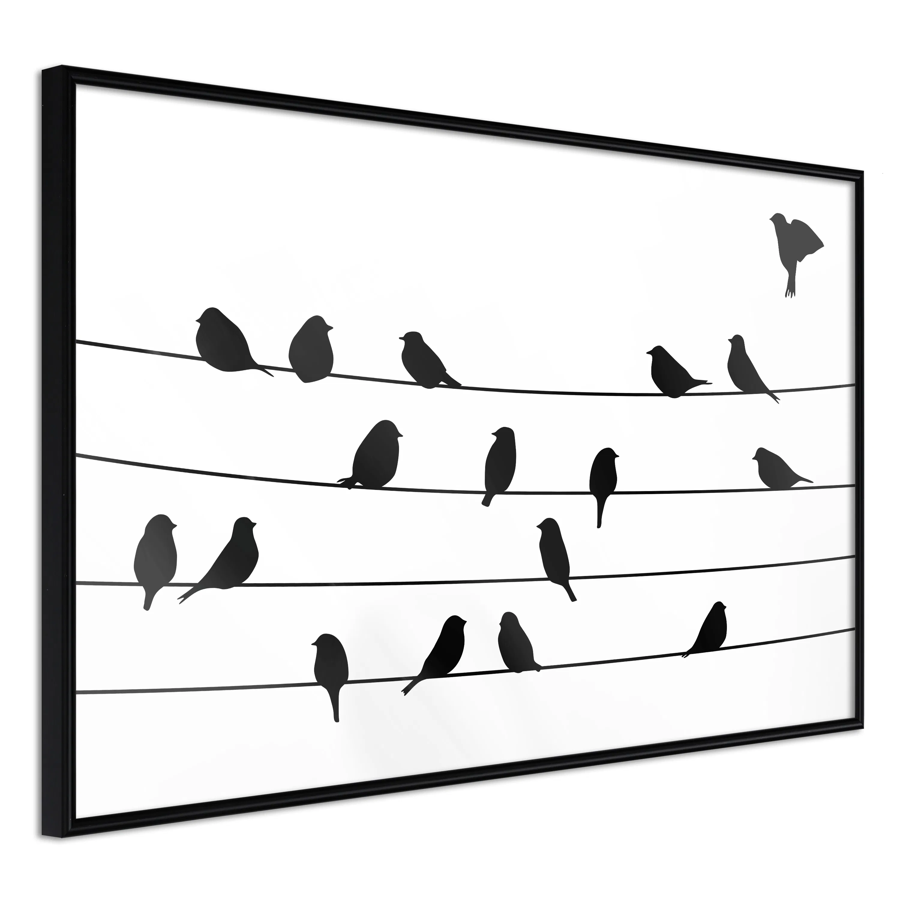 Poster Artgeist Affisch Bird Family
