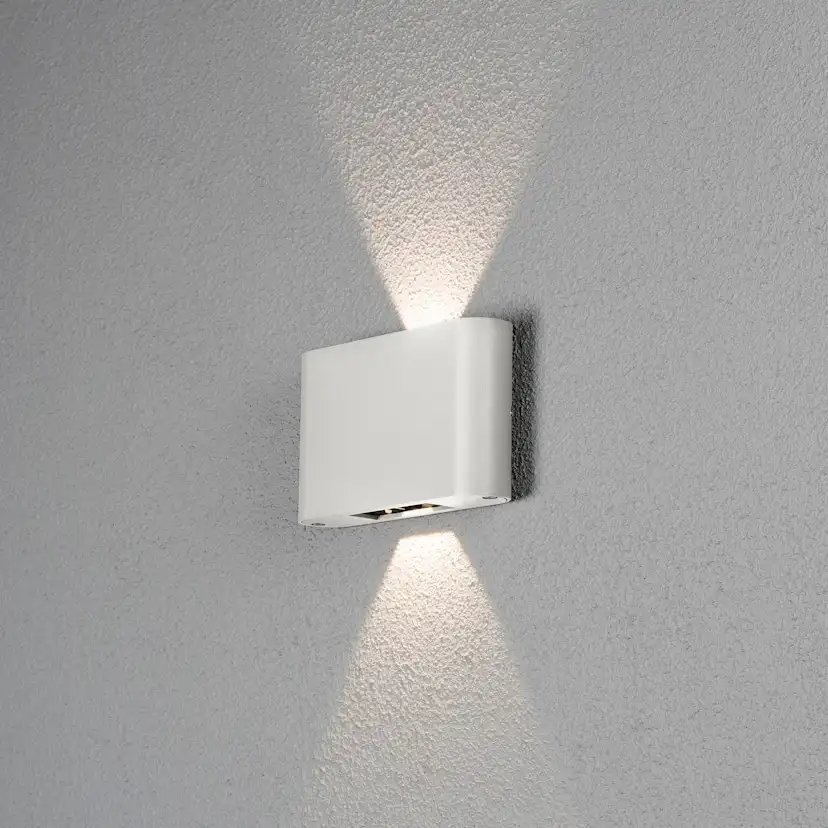 Vägglykta Gnosjö Konstsmide Chieri Justerbar Spridning LED 2X6W