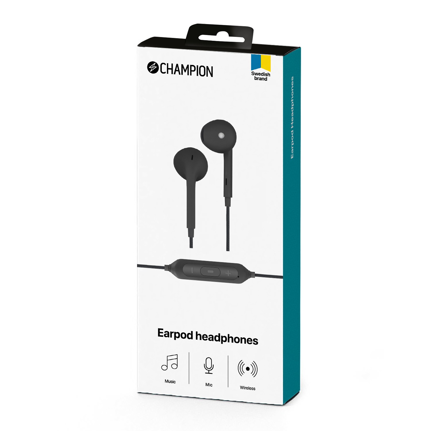 Hörlurar Champion Wireless EarBud HBT115