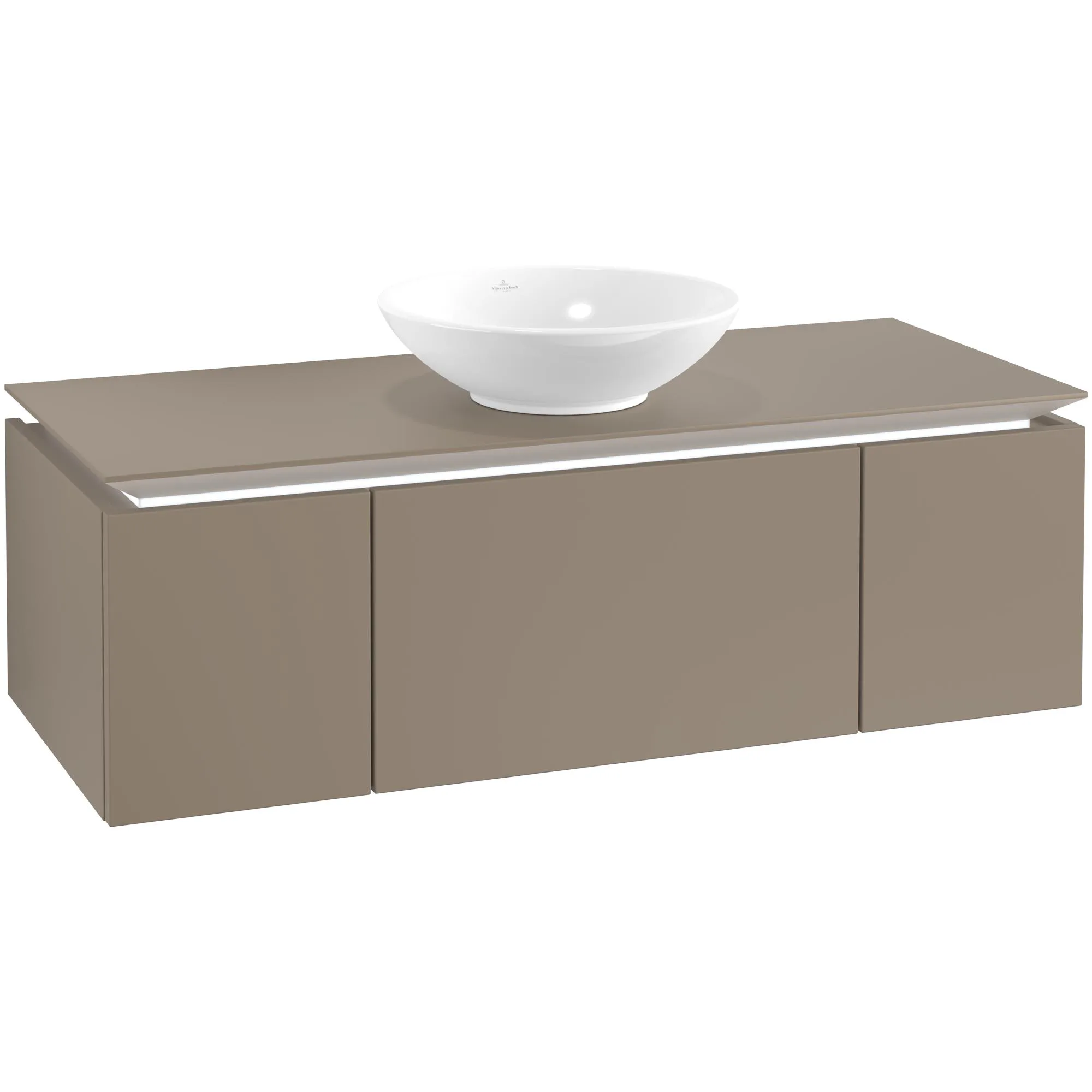Tvättställsskåp Villeroy & Boch Legato Kompakt med 3 Lådor för Ytmonterat Tvättställ från Övriga V&B Serier