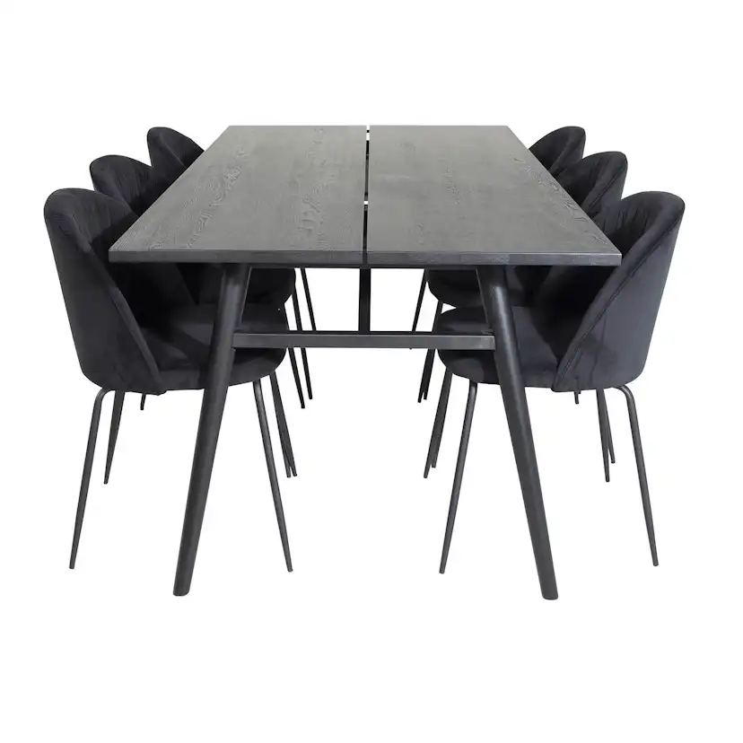 Matgrupp Venture Home Salt med 6 Wrigley Stolar