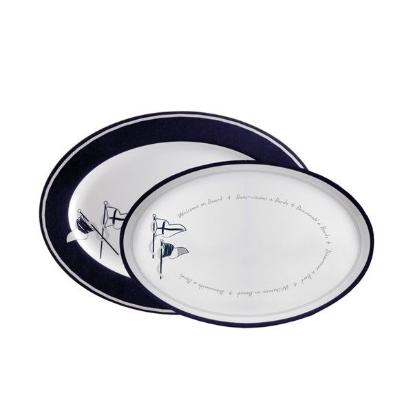 Serveringsfat Marine Business 30x22/35x25 cm 2 st