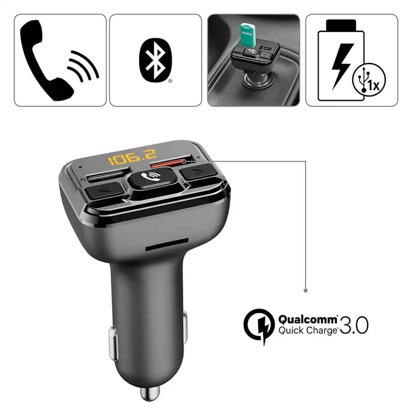 FM-sändare Hama Bluetooth Hands-Free
