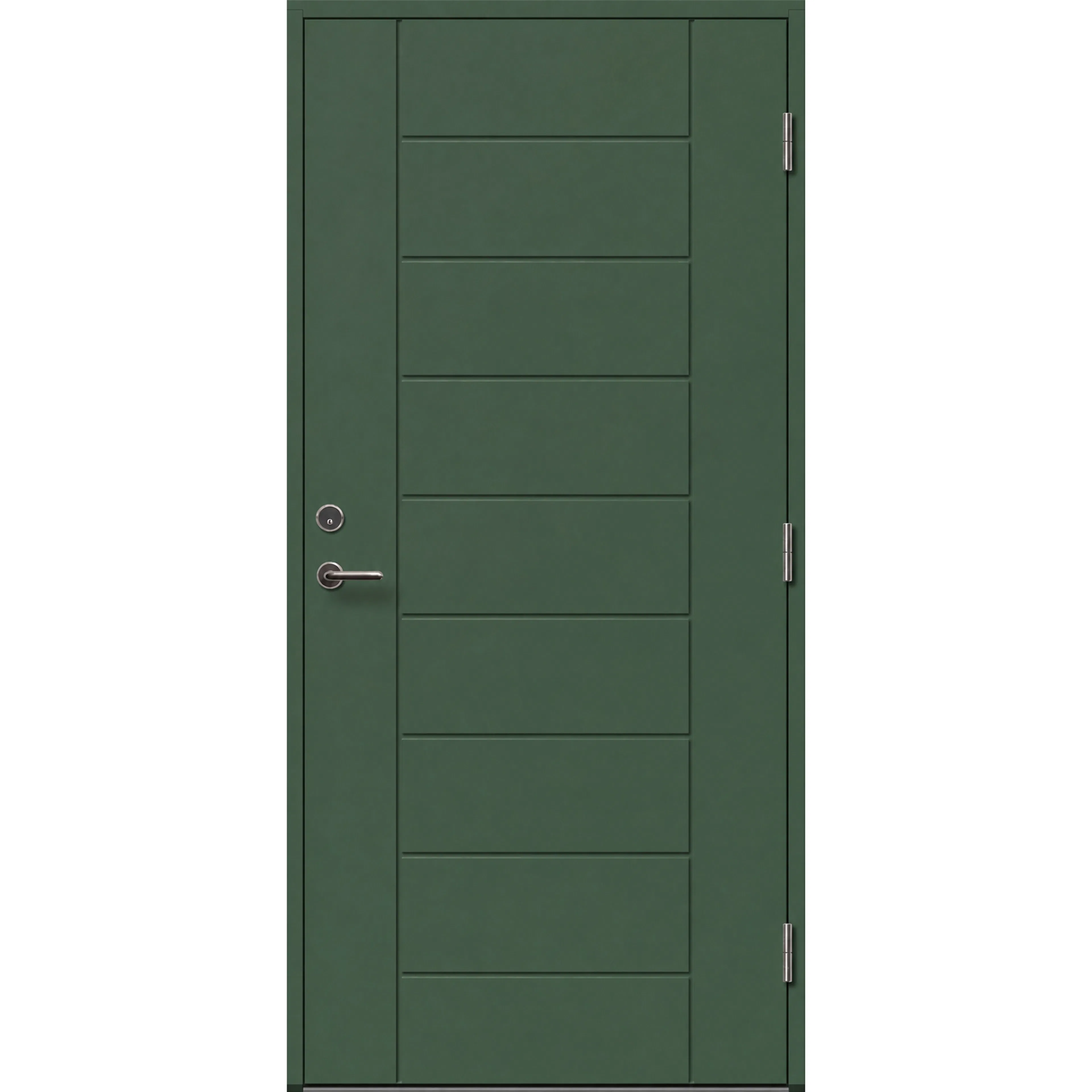 Ytterdörr Skandinaviska Dörrar Tradition tät Avesta: 9x20, S-6020-G10Y, Grön