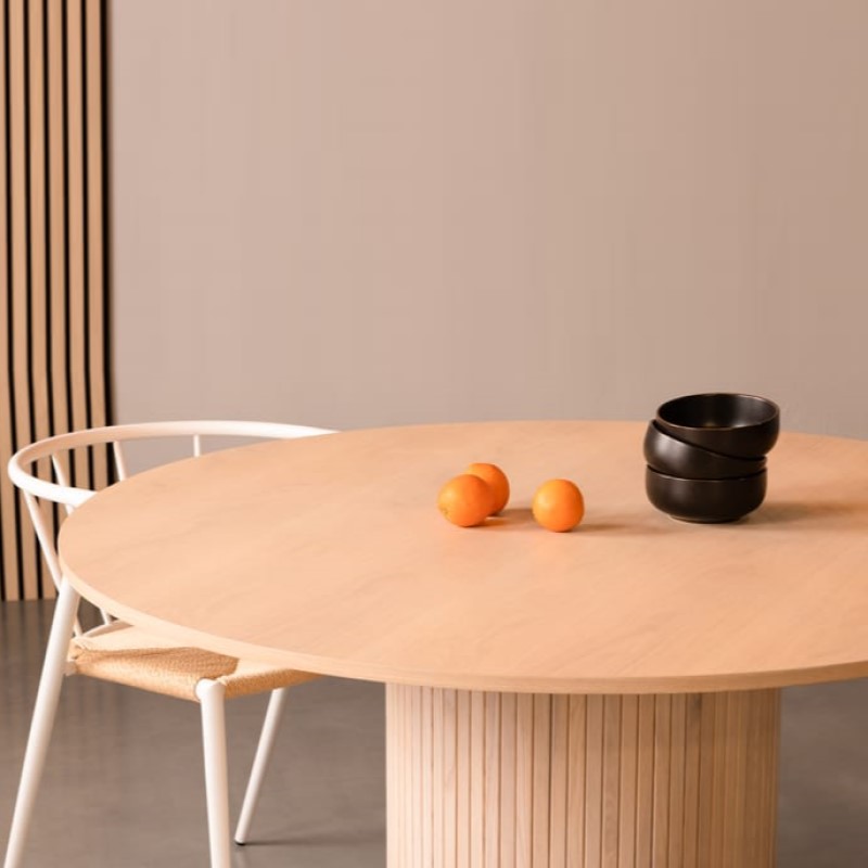 Matbord In Living Kopparbo Ø130 cm