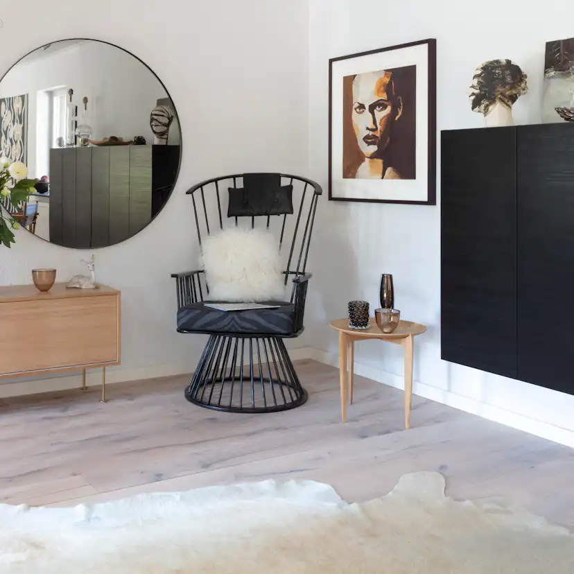 Nordic Floor Ek Villa Vit Oljad/Vaxad 1-Stav