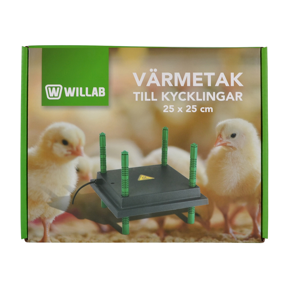 Värmetak Willab Kyckling 25x25