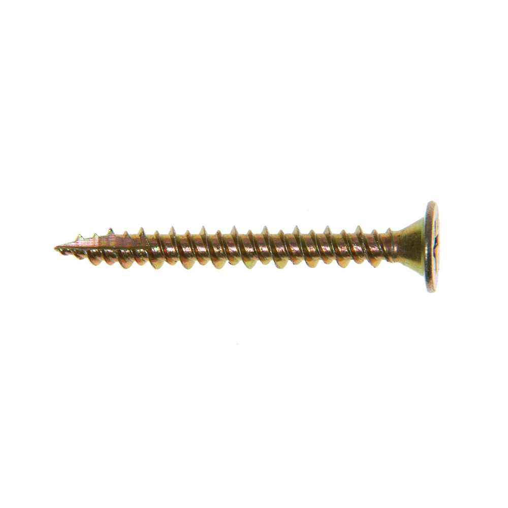 Laminatskruv Gunnebo Fastening Gulförzinkad PH2