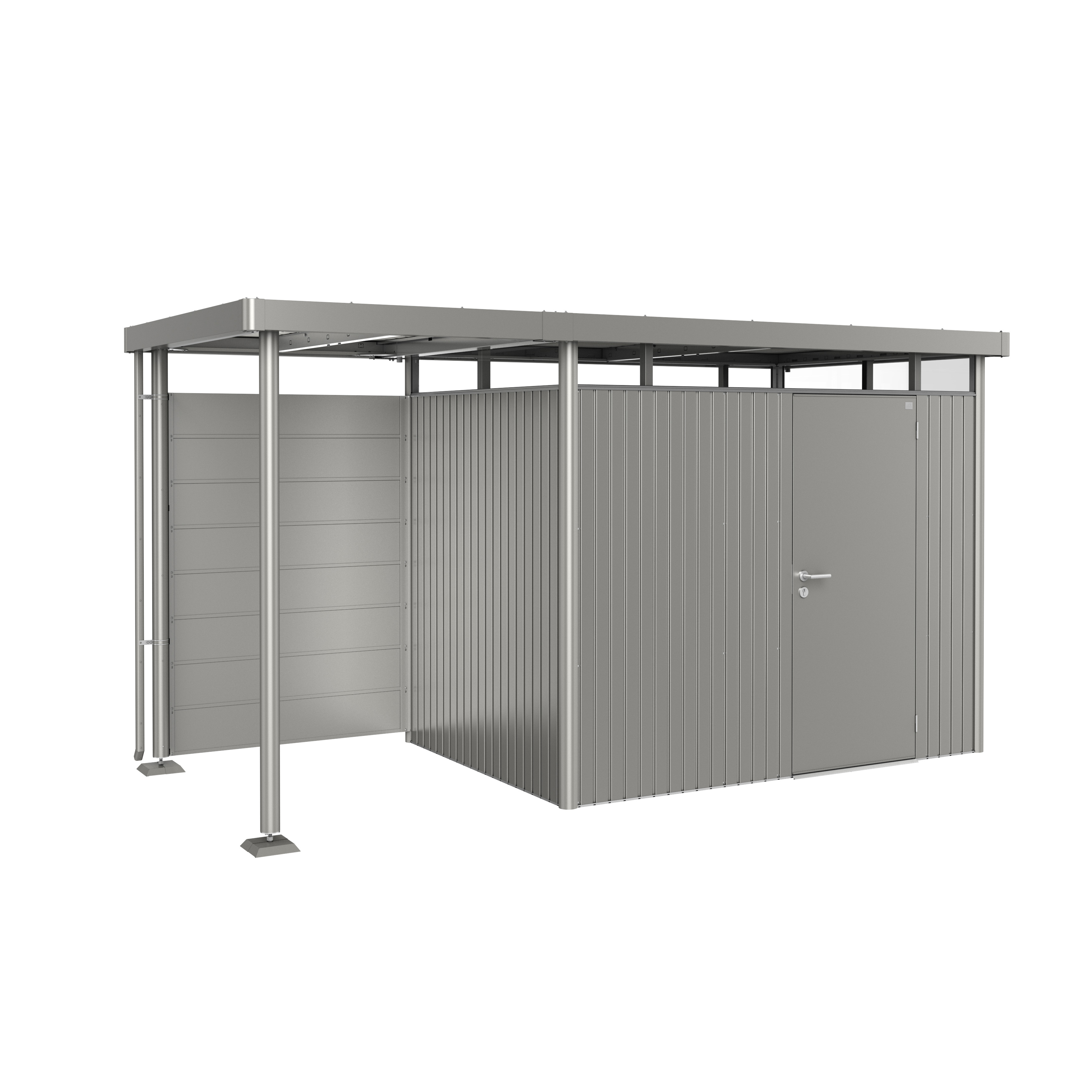 Sidotak HighLine H2 Storlek S metallic kvarts-grå Kvartsgrå