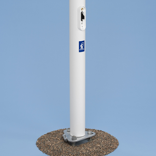 Flaggstång Formenta ISS med Lås