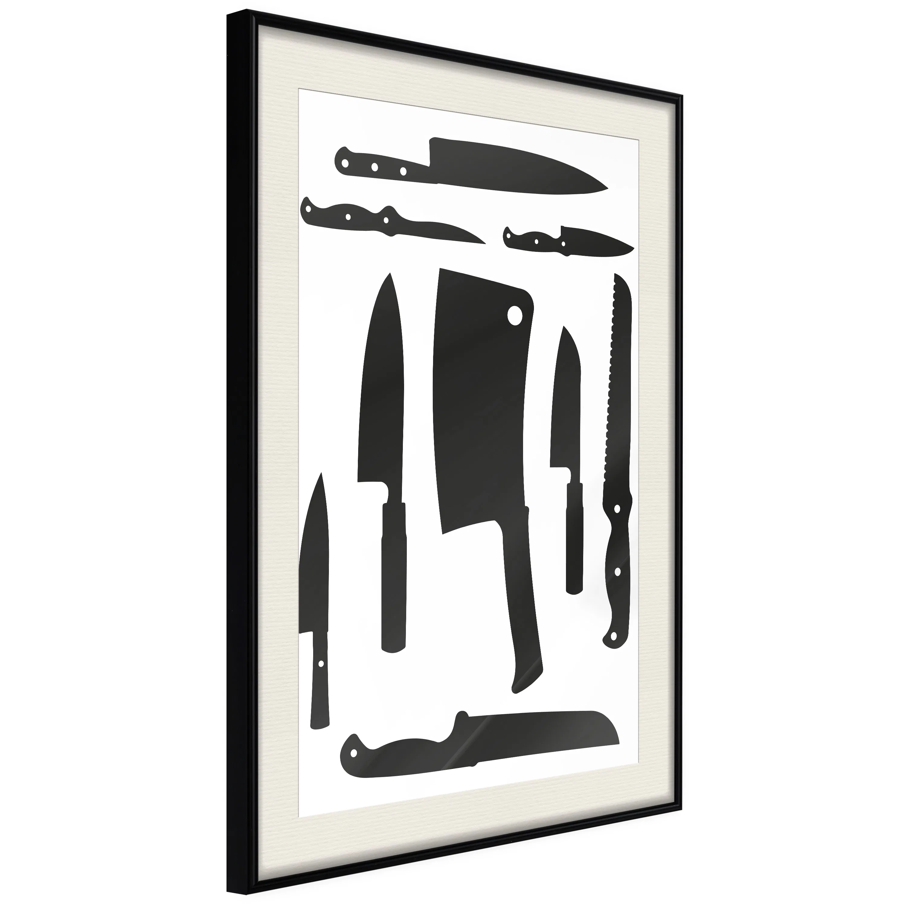 Poster Artgeist Affisch Cleaver and Knives