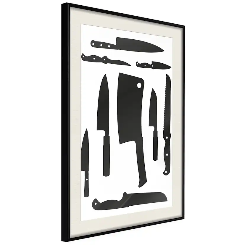 Poster Artgeist Affisch Cleaver and Knives