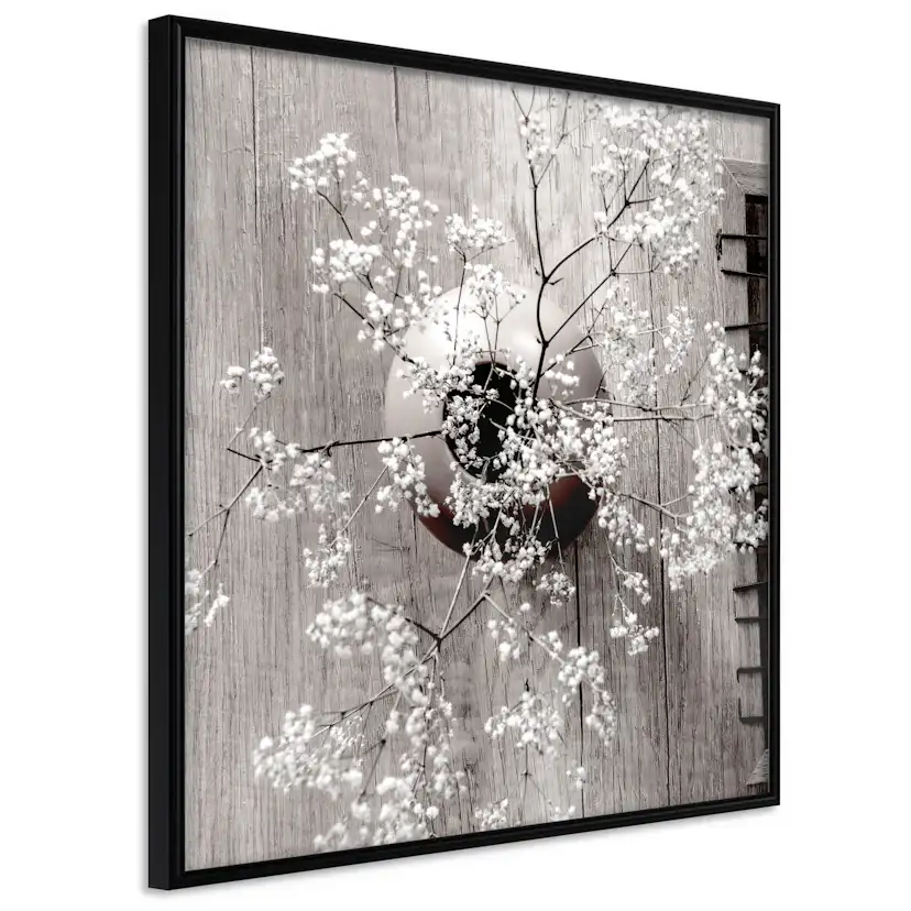 Poster Artgeist Affisch Dried Flowers Fyrkantig