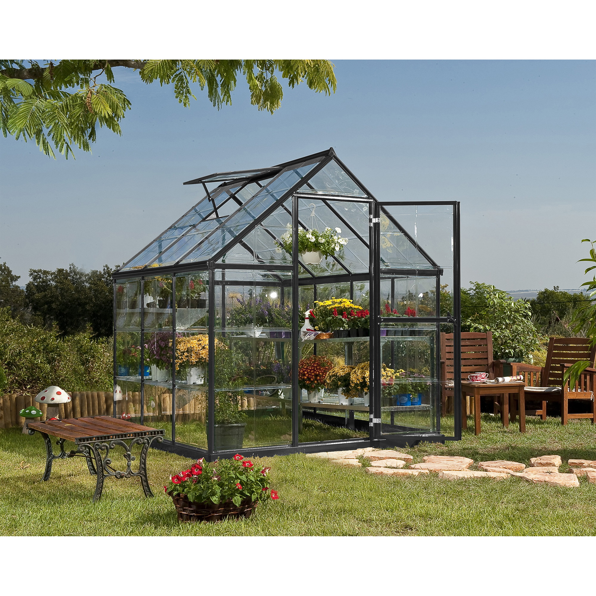 Växthus Canopia by Palram Visby  3,4 m²