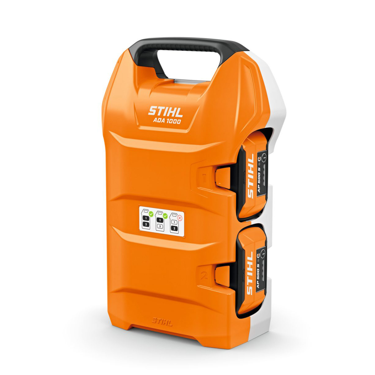 Adapter STIHL ADA 1000 Dubbelt Batterifack