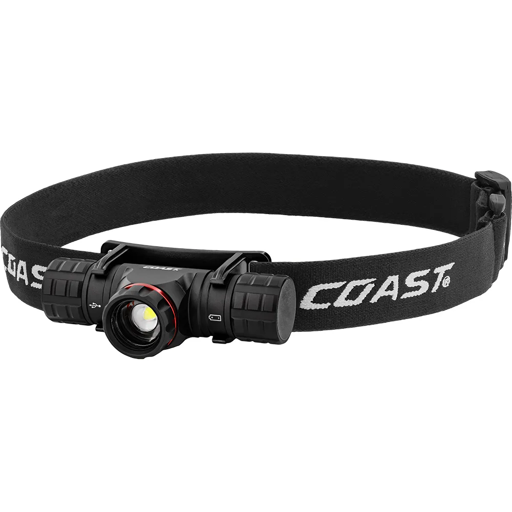 Pannlampa Coast XPH30R Uppladdningsbar 1500 lumen
