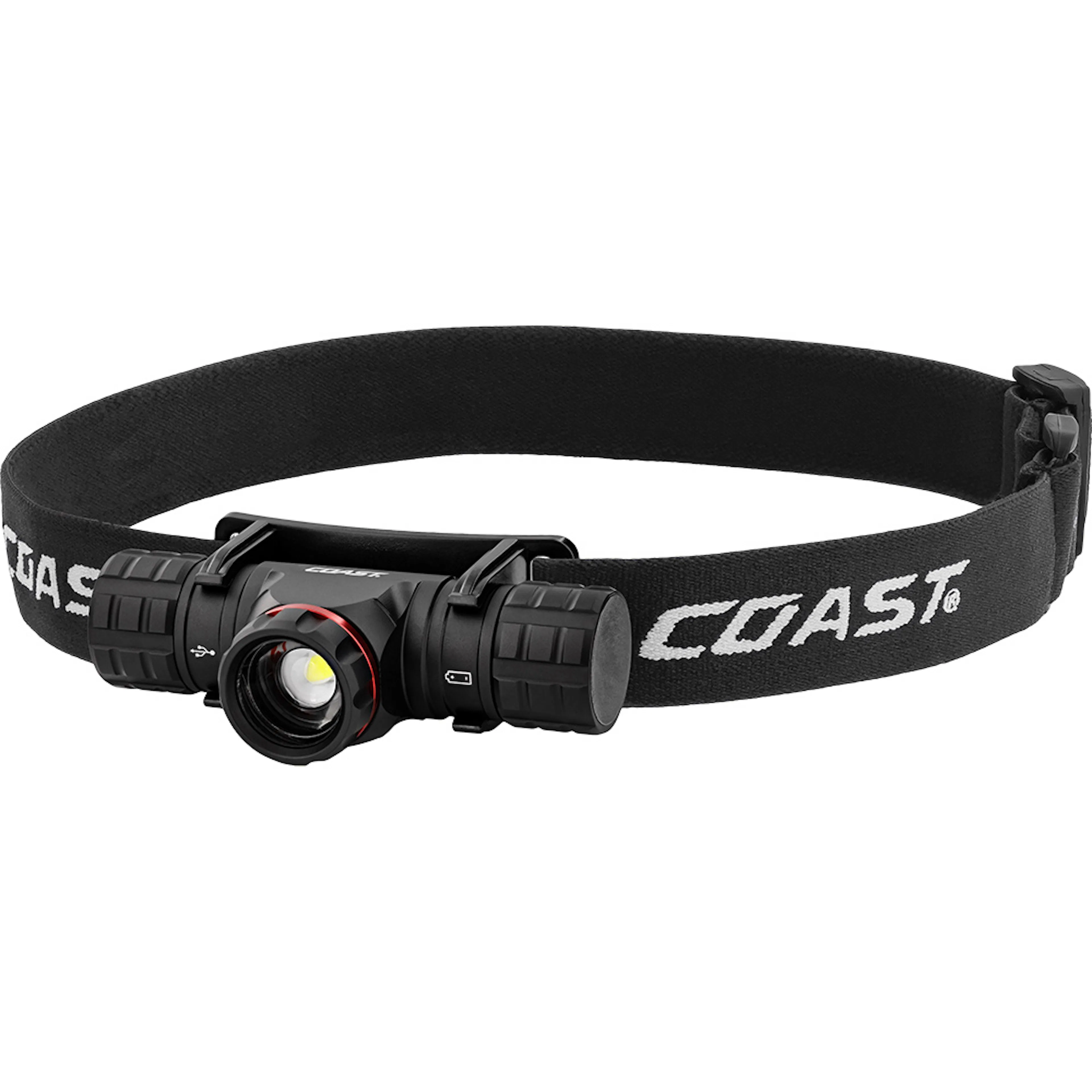 Pannlampa Coast XPH30R Uppladdningsbar 1500 lumen
