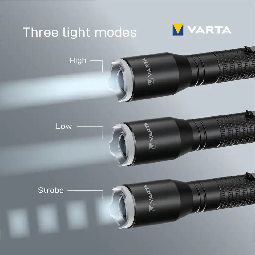 Ficklampa Varta Aluminium Light F20 Pro 250 lm