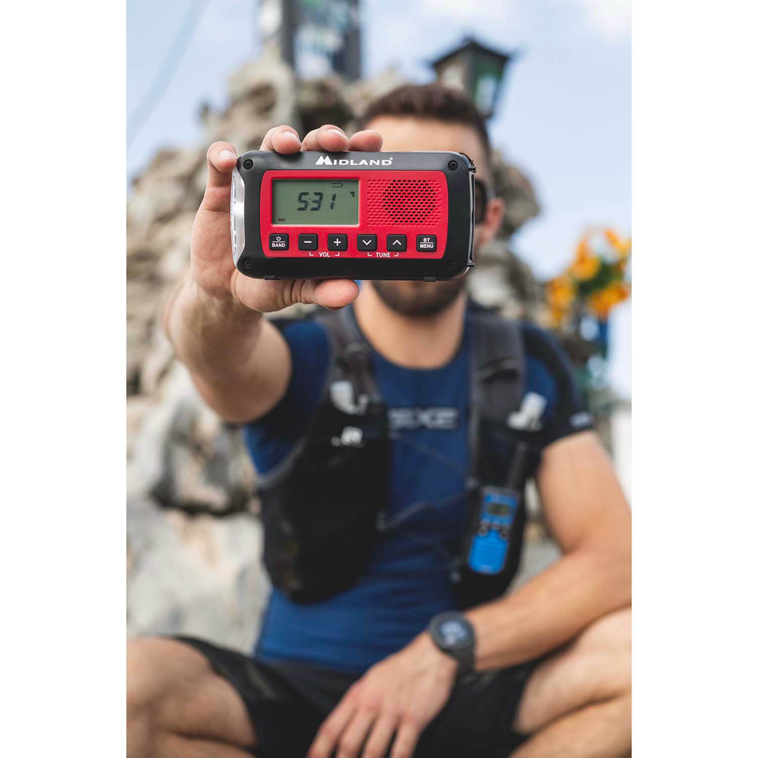 Nödradio Midland Powerbank ER250BT