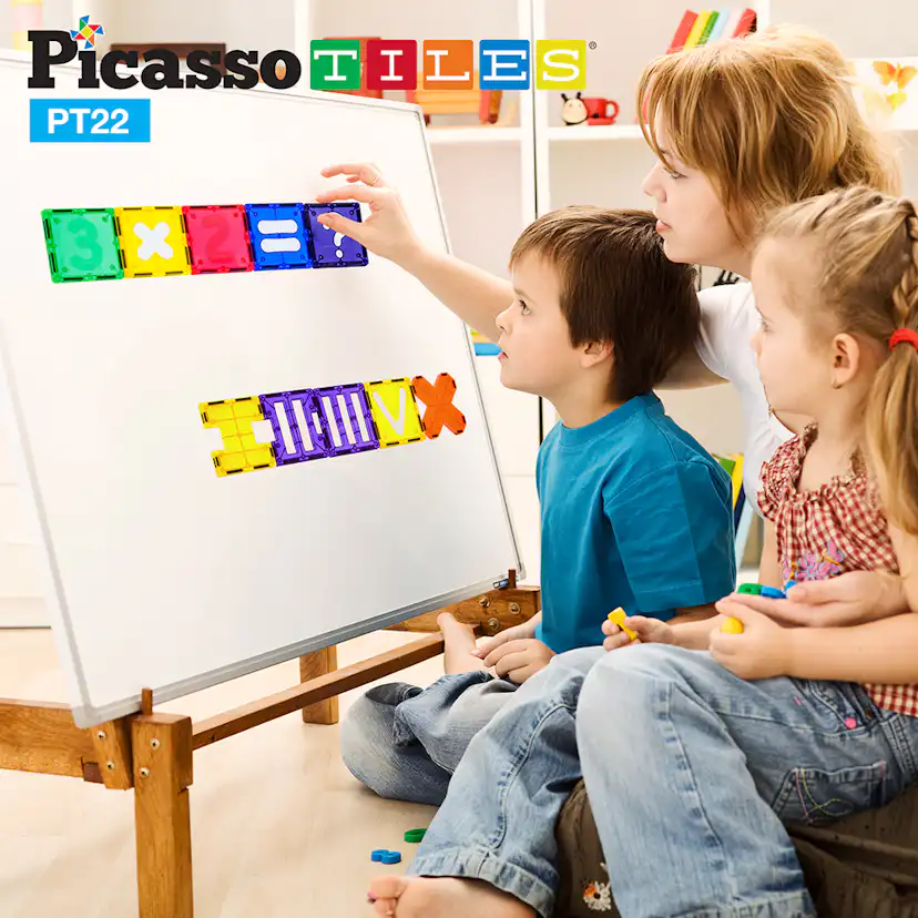Magnetplattor Picasso Tiles 22 bitar