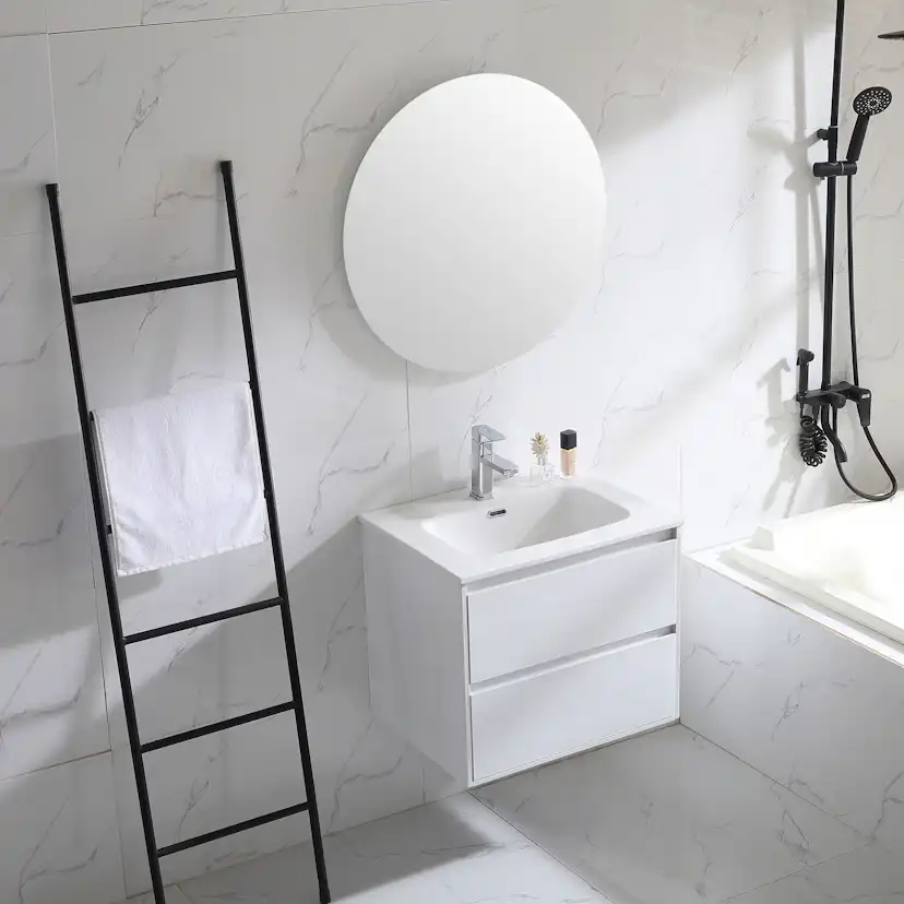 Tvättställsskåp Bathlife Lättsam Vit