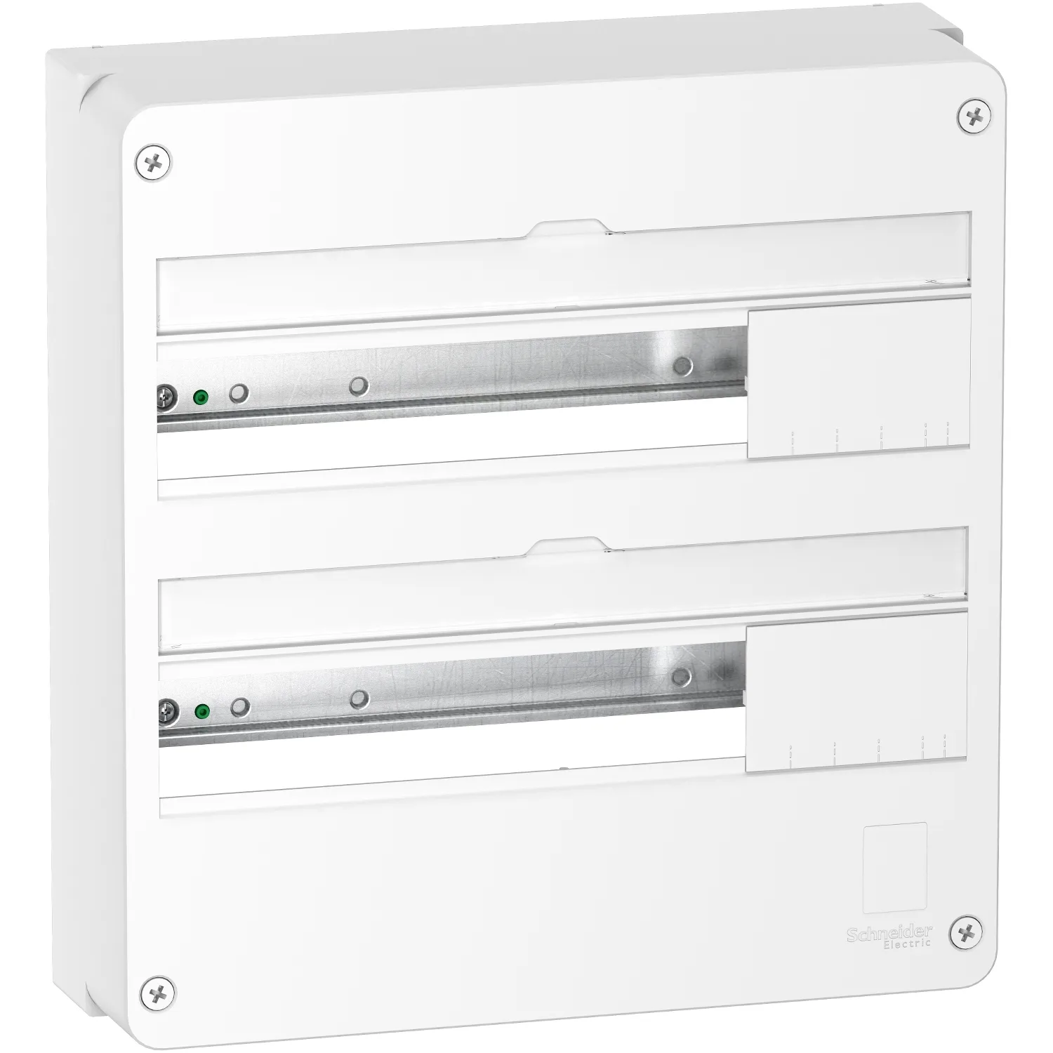 Normkapsling Schneider Electric Resi9 CX Utanpåliggande 2 × 18 Moduler IP30