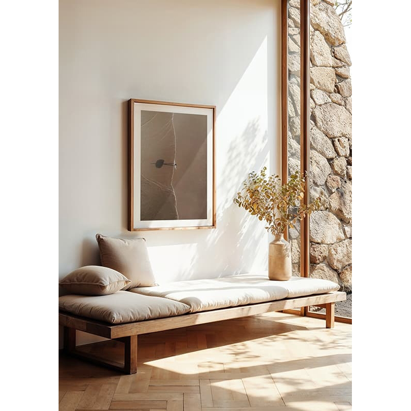 Poster Gallerix Surfer Drone View