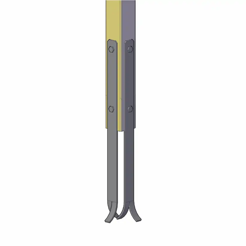 Stolpfötter PLUS Universal 2 st/frp