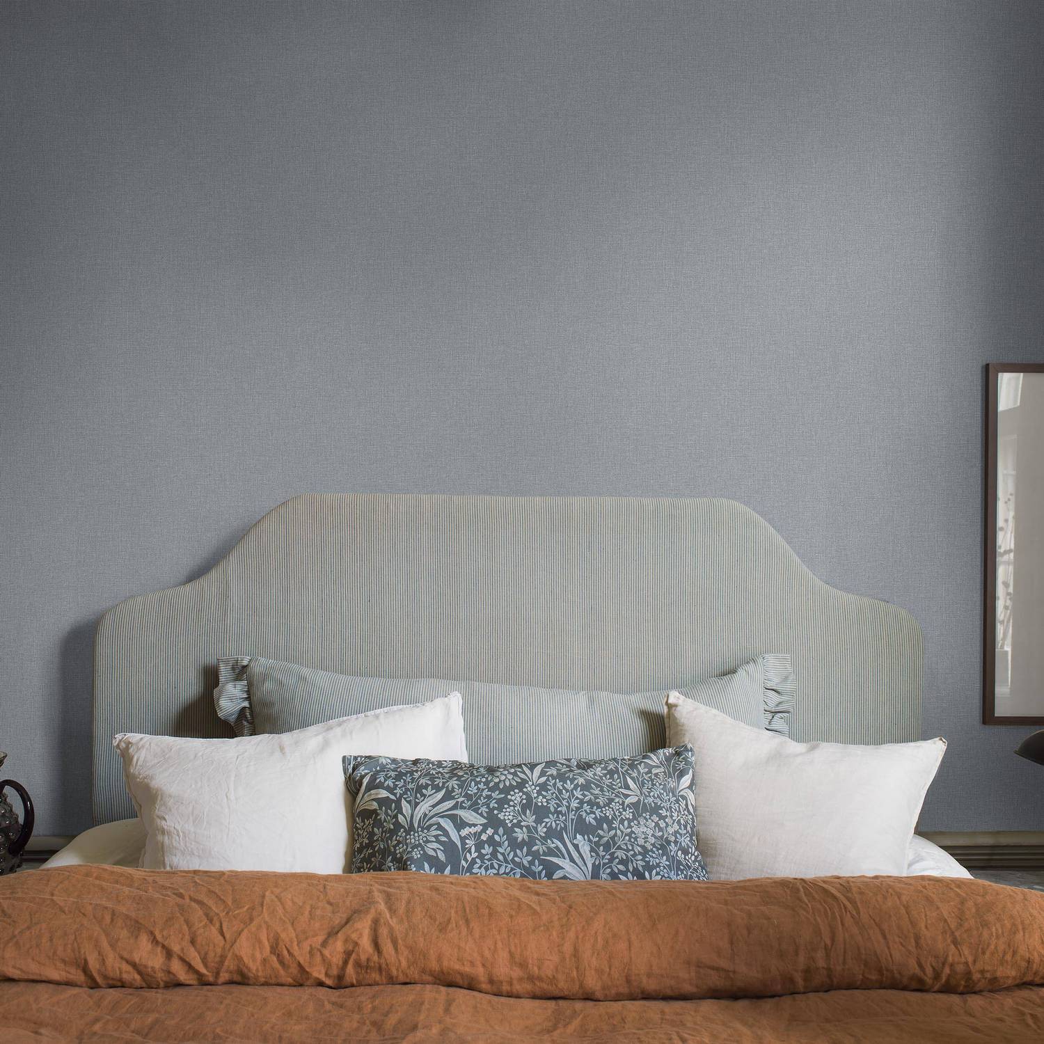 Tapet Boråstapeter Canvas Blue 6133