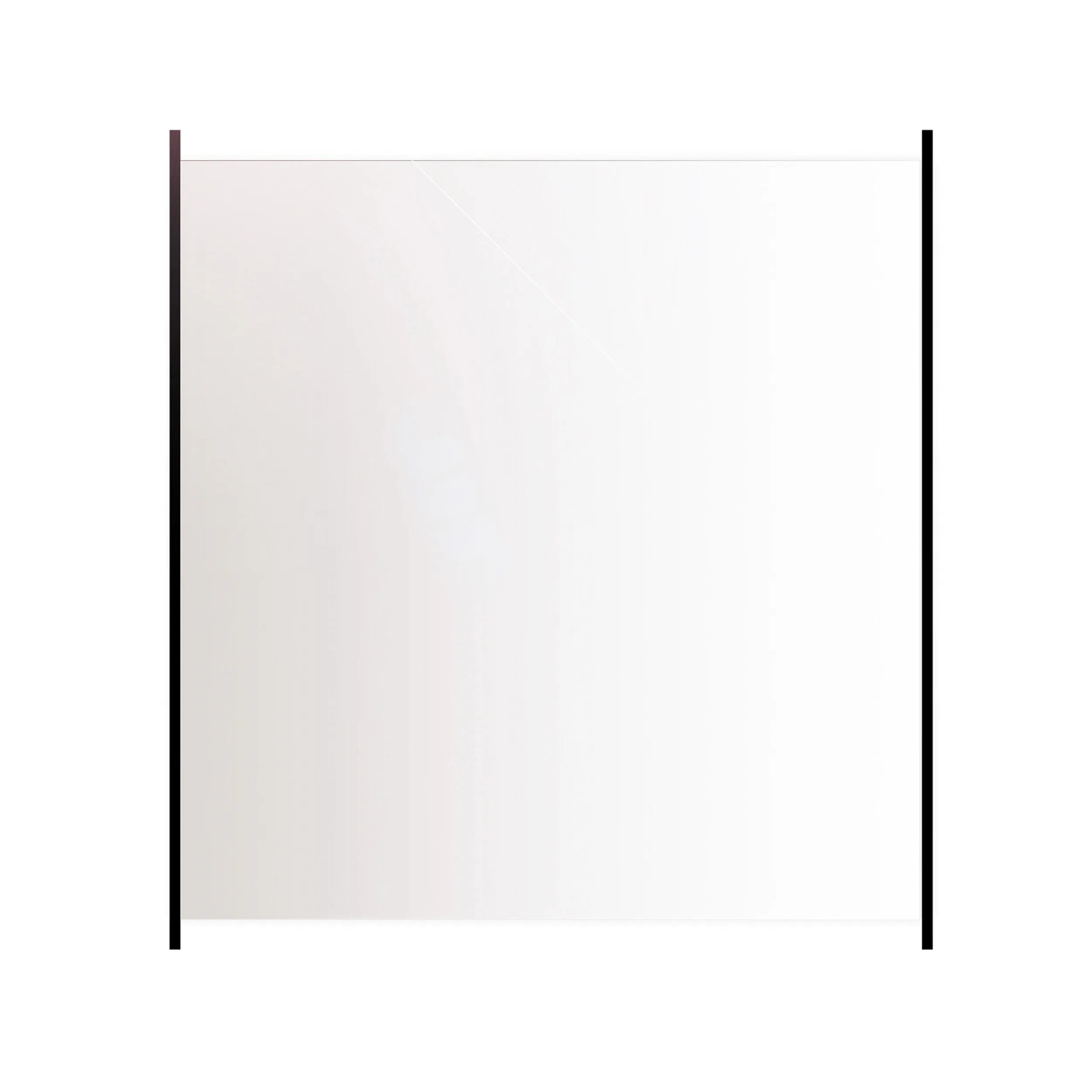 Glasstaket Hortus Klarglas med Aluminiumskena 1000 mm
