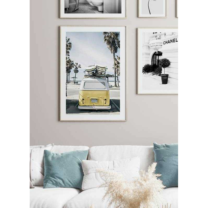 Poster Gallerix Venice Beach Surf Van