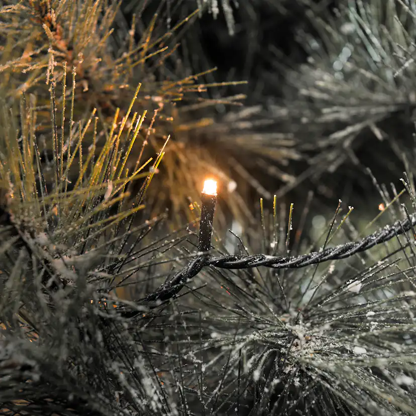 Ljusslinga Gnosjö Konstsmide 100st LED-lampor Amber Utomhus