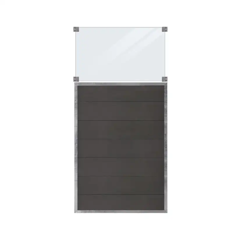 Skärm PLUS Futura med Glas 90x180
