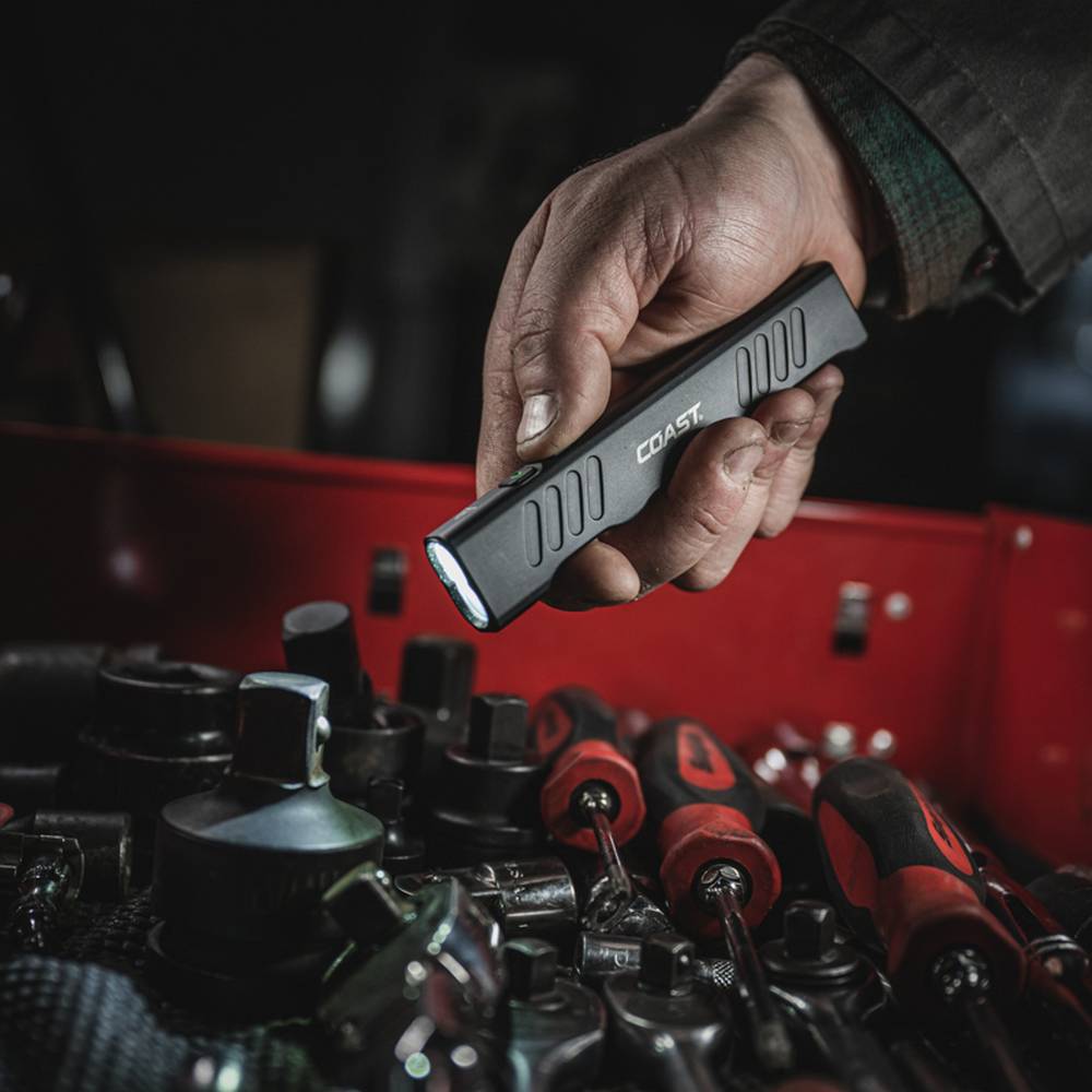 Uppladdningsbar Coast Slayer Laser Ficklampa 1000 Lumen