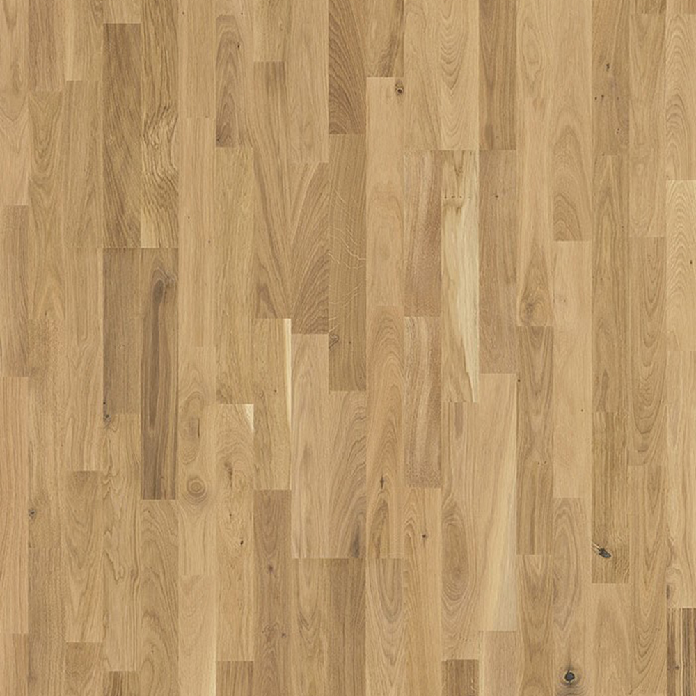 Parkettgolv Berg & Berg Ek L Vild Borstad Råträ Mattlack 3-Stav