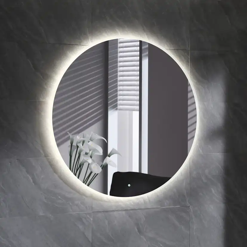 Tvättställsskåp Bathlife Eufori med Tvättställ och Spegel Skina